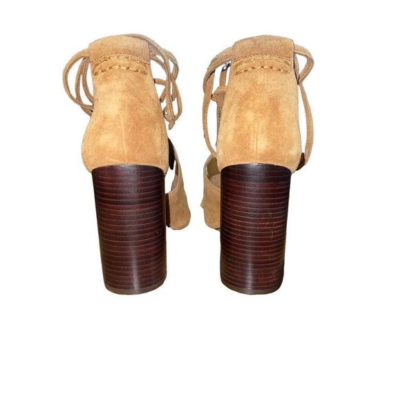 1. State Tilya Leather Block Heel Open Toe Sandals Size 7 - Picture 10 of 14